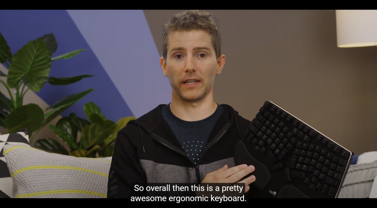 Linus Tech Tips Reviews the Truly Ergonomic CLEAVE Keyboard! LinusTechTips - Cleave review - awesome ergonomic keyboard