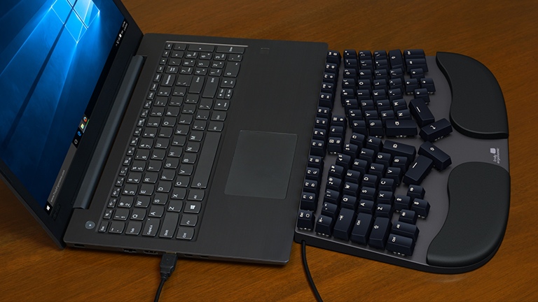 How to Buy the Best Ergonomic Keyboard with a BIG discount or even for FREE! Truly Ergonomic Cleave - Cable Management Very Close to Laptop