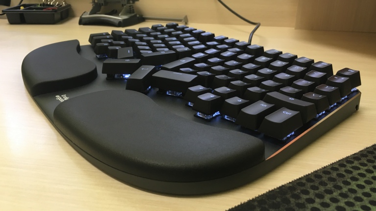 CLEAVE - The Most Comfortable Keyboard on the Planet Truly Ergonomic Cleave Keyboard on Desk.png