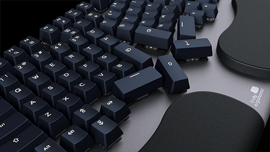 CLEAVE - The Most Comfortable Keyboard on the Planet Truly Ergonomic Cleave animation Replaceable Swappable Switches 1 1