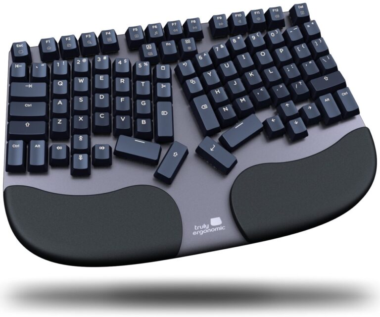 The Best Ergonomic Split Keyboard for Natural Typing and Daily Productivity Truly Ergonomic CLEAVE Keyboard - Improve Your Productivity & Comfort
